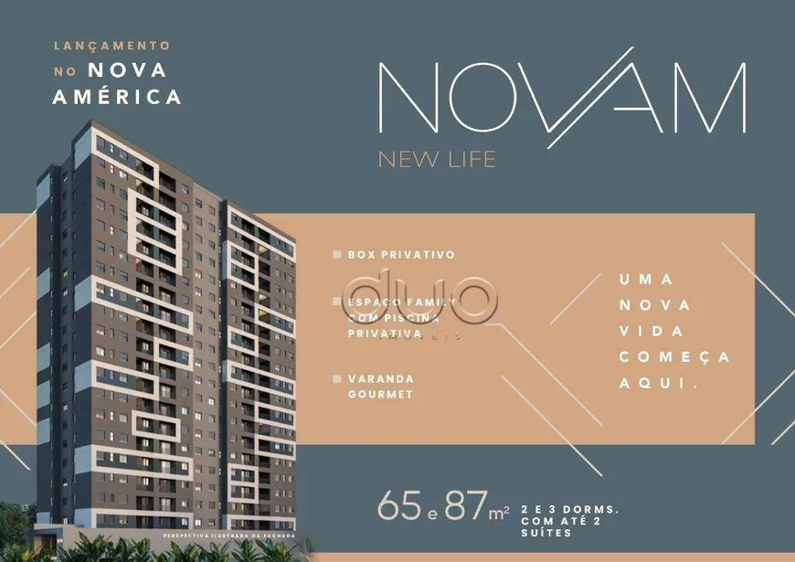 Foto 1 de Apartamento com 2 Quartos à venda, 65m² em Nova América, Piracicaba