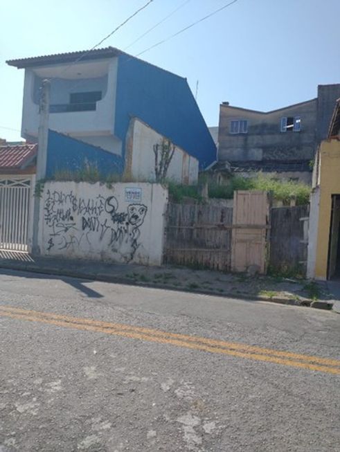 Foto 1 de Lote/Terreno à venda, 180m² em Vila Palmares, Santo André