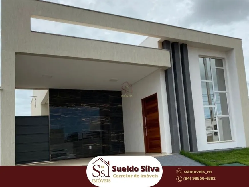 Foto 1 de Casa de Condomínio com 3 Quartos à venda, 120m² em Bela Vista, Mossoró