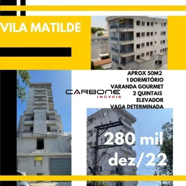 Foto 1 de Apartamento com 1 Quarto à venda, 50m² em Vila Matilde, São Paulo