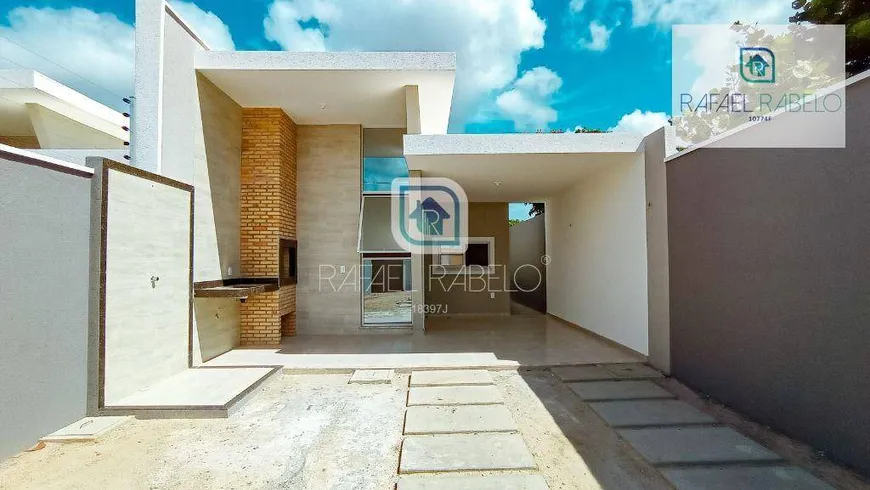 Foto 1 de Casa de Condomínio com 3 Quartos à venda, 104m² em Guaribas, Eusébio