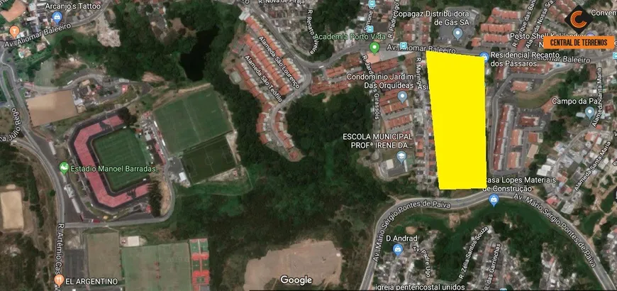 Foto 1 de Lote/Terreno à venda, 27750m² em Jardim Nova Esperança, Salvador