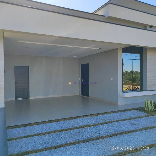 Foto 1 de Casa de Condomínio com 3 Quartos à venda, 196m² em Loteamento Park Gran Reserve, Indaiatuba