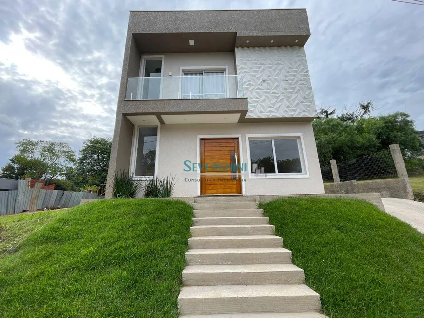 Foto 1 de Casa de Condomínio com 3 Quartos à venda, 110m² em Villa Lucchesi, Gravataí