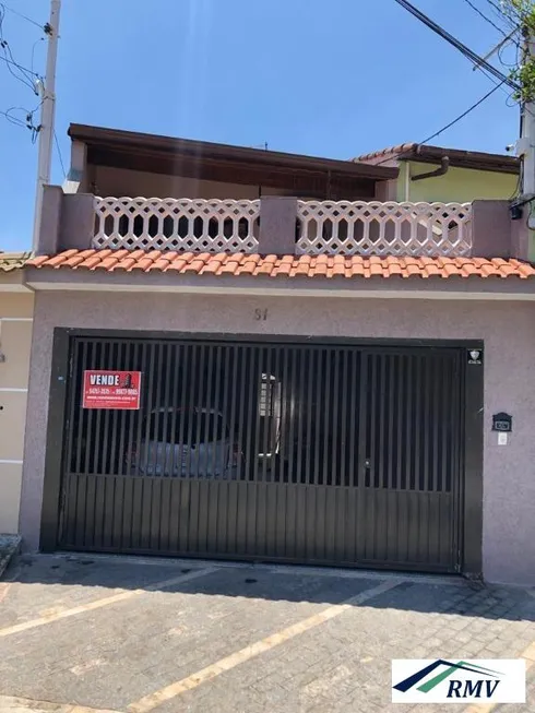 Foto 1 de Sobrado com 3 Quartos à venda, 228m² em Jardim Las Vegas, Santo André