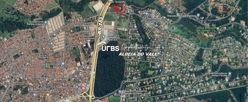 Foto 1 de Lote/Terreno à venda, 3350m² em Sitio de Recreio Mansoes Bernardo Sayao, Goiânia