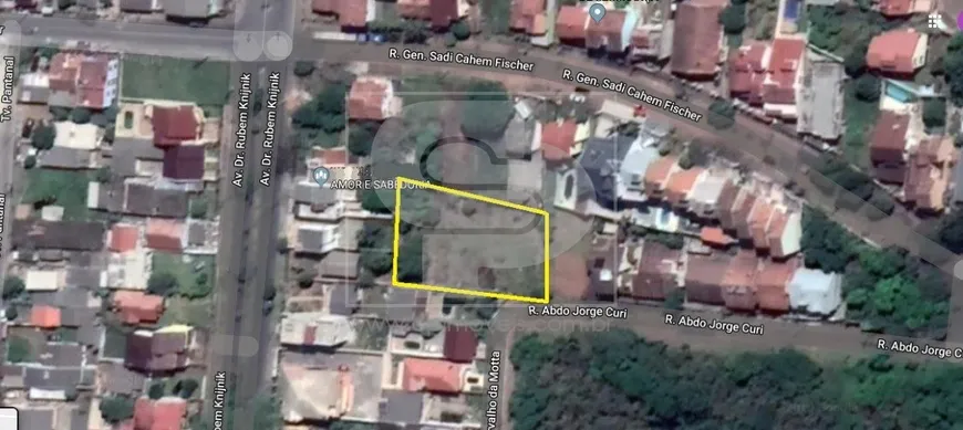 Foto 1 de Lote/Terreno à venda, 1210m² em Santa Fé, Porto Alegre