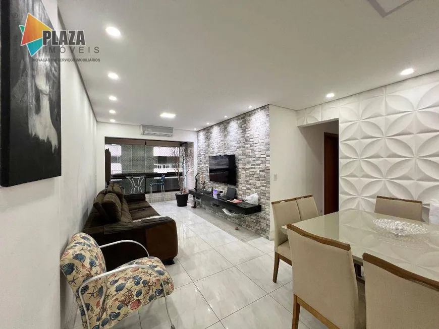 Foto 1 de Apartamento com 3 Quartos à venda, 92m² em Canto do Forte, Praia Grande
