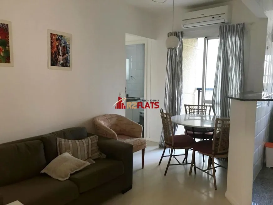 Foto 1 de Flat com 1 Quarto para alugar, 42m² em Vila Nova Conceição, São Paulo