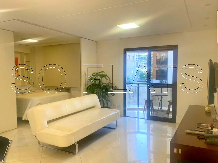 Foto 1 de Flat com 1 Quarto à venda, 40m² em Jardim Paulista, São Paulo