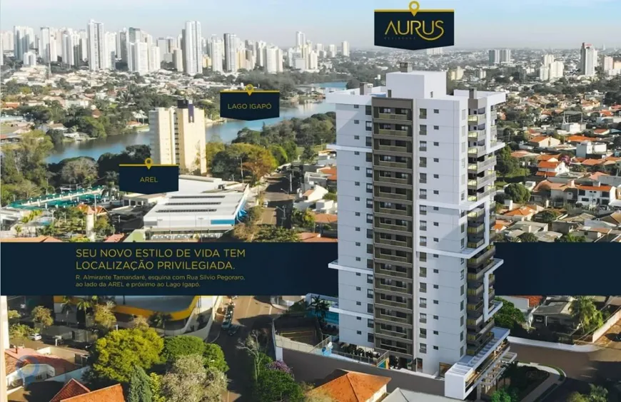 Foto 1 de Apartamento com 3 Quartos à venda, 103m² em Petropolis, Londrina