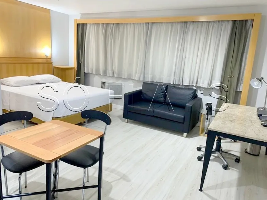 Foto 1 de Flat com 1 Quarto para alugar, 29m² em Itaim Bibi, São Paulo