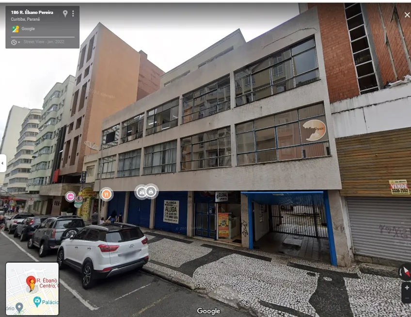 Foto 1 de Ponto Comercial para alugar, 180m² em Centro, Curitiba