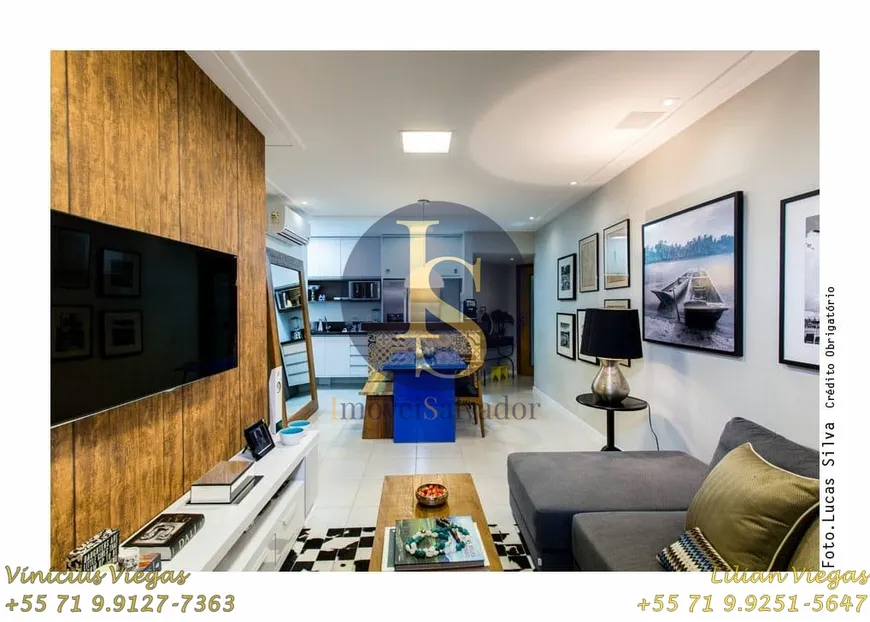 Foto 1 de Apartamento com 2 Quartos à venda, 61m² em Caminho Das Árvores, Salvador