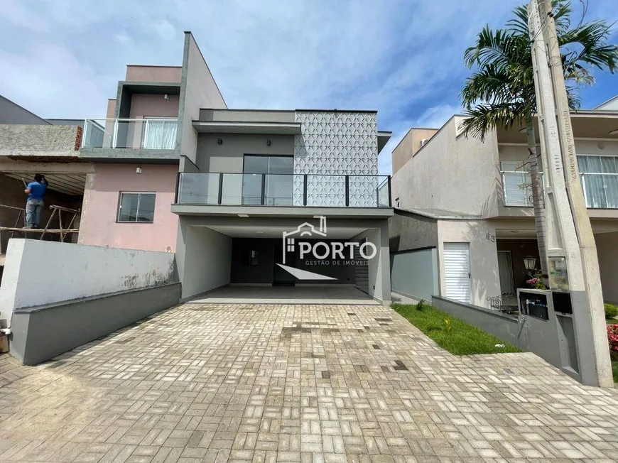 Foto 1 de Casa de Condomínio com 3 Quartos à venda, 154m² em Residencial Paineiras, Piracicaba