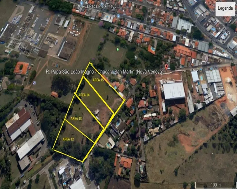 Foto 1 de Lote/Terreno para venda ou aluguel, 5000m² em Vila San Martin Nova Veneza, Sumaré