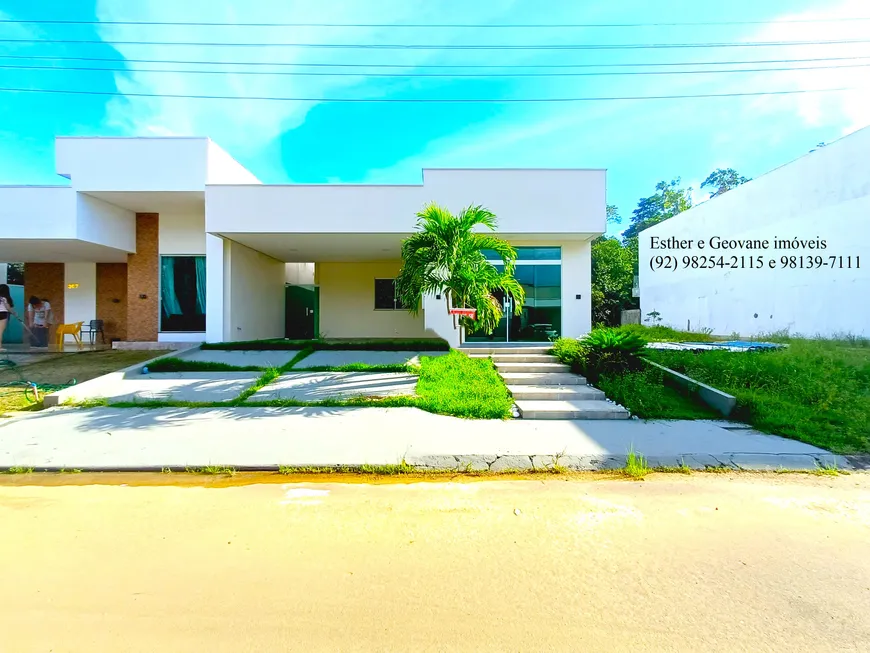 Foto 1 de Casa de Condomínio com 3 Quartos à venda, 250m² em Ponta Negra, Manaus