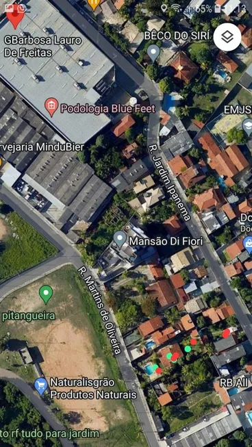 Foto 1 de Lote/Terreno à venda, 1500m² em Pitangueiras, Lauro de Freitas