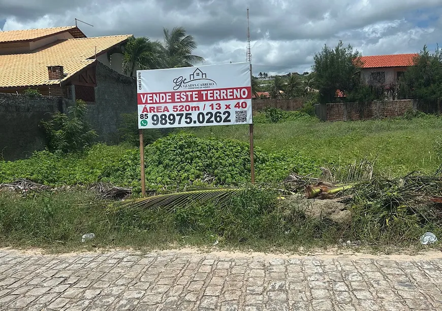 Foto 1 de Lote/Terreno à venda, 529m² em Porto das Dunas, Aquiraz