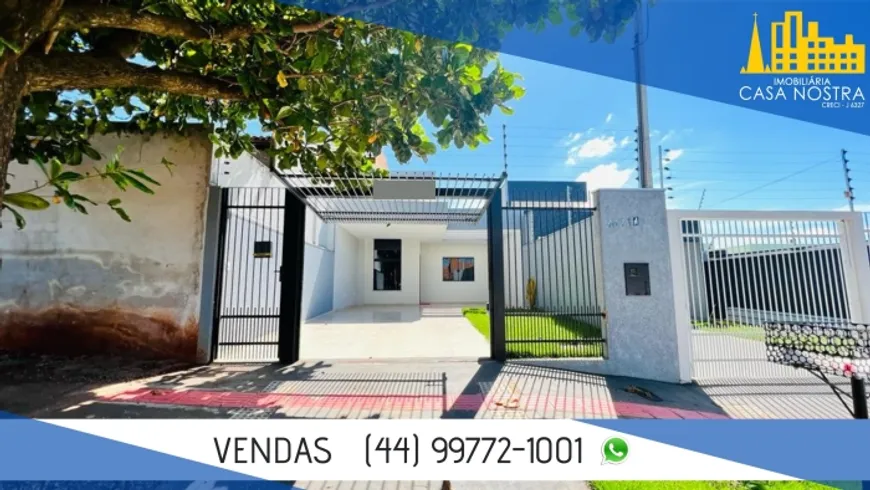 Foto 1 de Casa com 2 Quartos à venda, 82m² em Jardim Paulista, Maringá