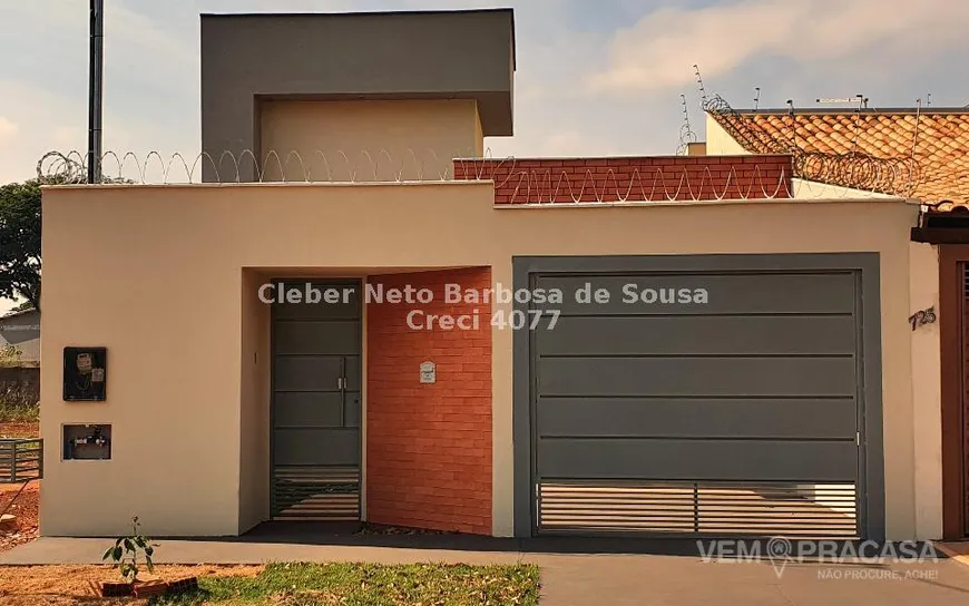 Foto 1 de Casa com 3 Quartos à venda, 113m² em Vila Nova Campo Grande, Campo Grande