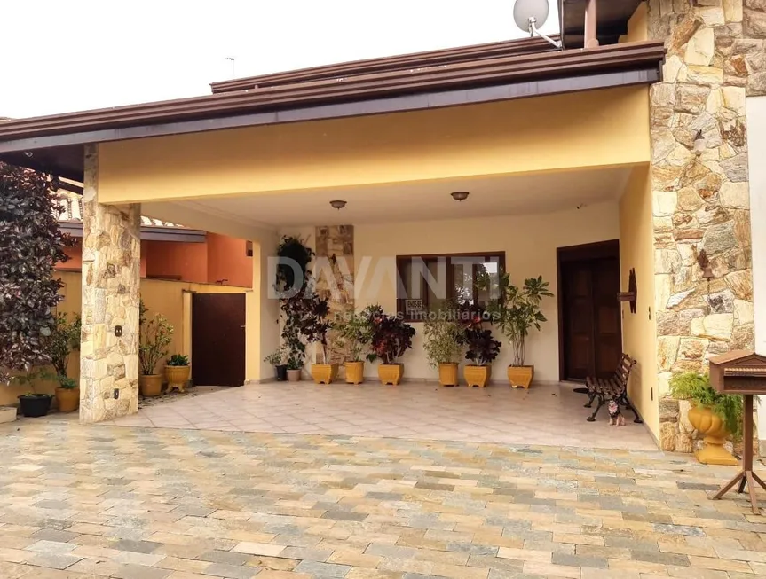 Foto 1 de Casa de Condomínio com 3 Quartos à venda, 430m² em Condominio Residencial Terras do Caribe, Valinhos