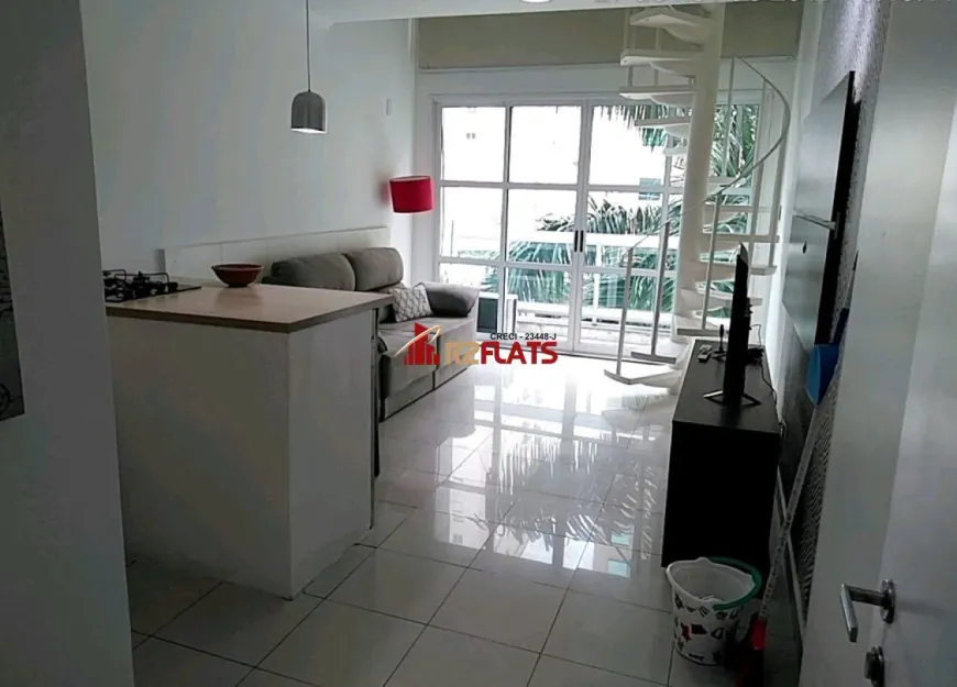 Foto 1 de Flat com 1 Quarto à venda, 44m² em Moema, São Paulo