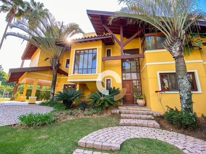 Foto 1 de Casa de Condomínio com 4 Quartos para venda ou aluguel, 408m² em Sítios de Recreio Gramado, Campinas