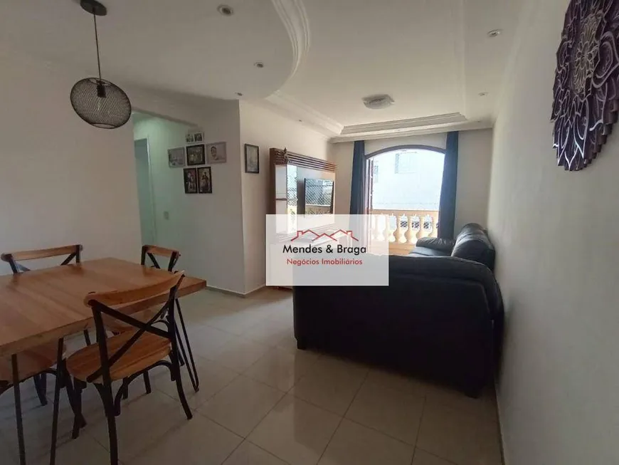 Foto 1 de Apartamento com 3 Quartos à venda, 67m² em Vila Rosalia, Guarulhos