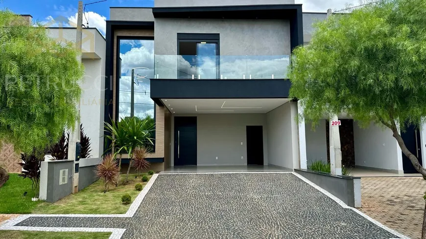 Foto 1 de Casa de Condomínio com 3 Quartos à venda, 216m² em Vila Monte Alegre, Paulínia