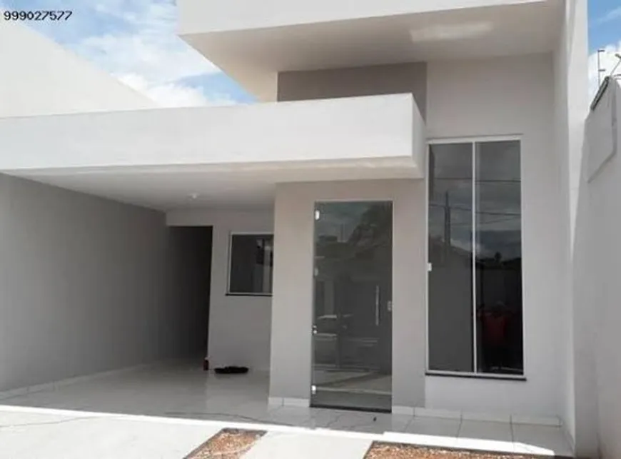 Foto 1 de Casa com 3 Quartos à venda, 110m² em Recanto das Paineiras, Campo Grande