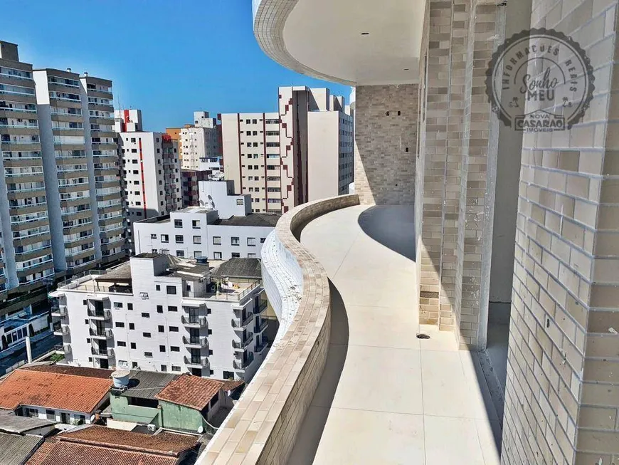 Foto 1 de Apartamento com 3 Quartos à venda, 109m² em Vila Guilhermina, Praia Grande