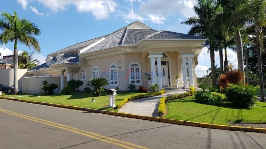 Foto 1 de Casa de Condomínio com 4 Quartos à venda, 461m² em Bairro Marambaia, Vinhedo