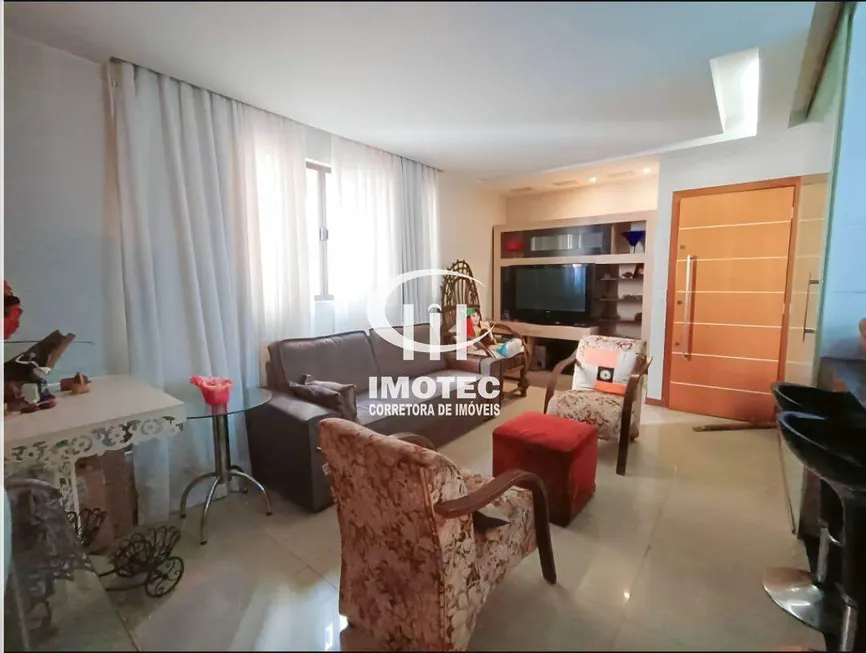 Foto 1 de Apartamento com 3 Quartos à venda, 94m² em Sagrada Família, Belo Horizonte