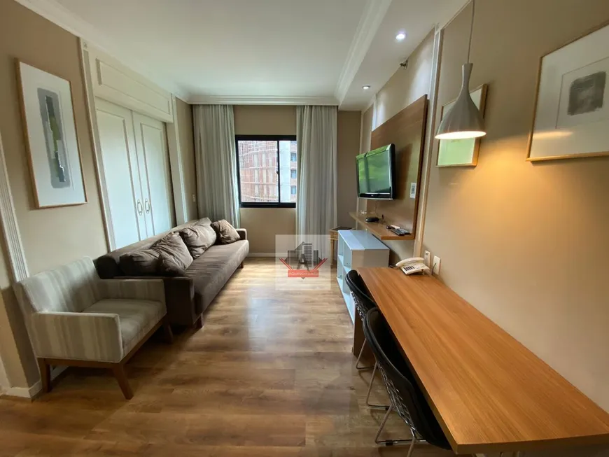 Foto 1 de Apartamento com 1 Quarto para alugar, 35m² em Jardim Paulista, São Paulo