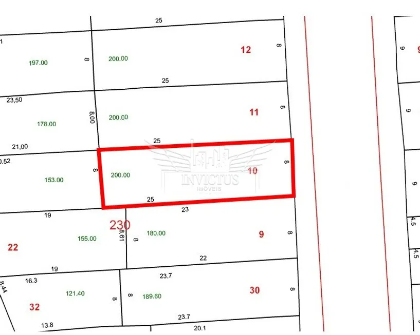 Foto 1 de Lote/Terreno à venda, 200m² em Jardim Bom Pastor, Santo André