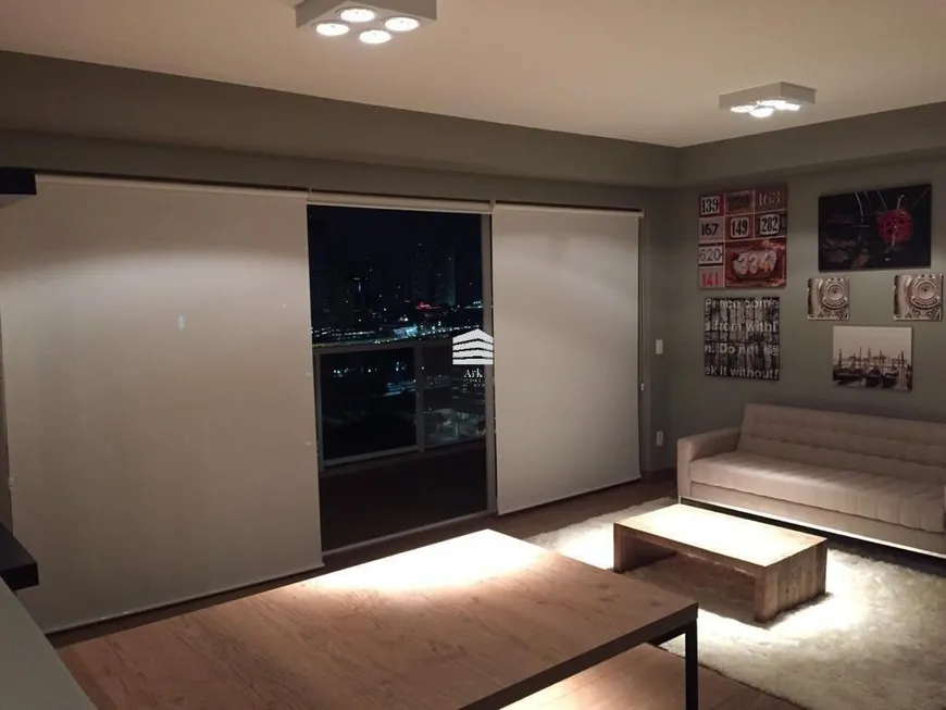 Foto 1 de Apartamento com 1 Quarto para venda ou aluguel, 89m² em Brooklin, São Paulo