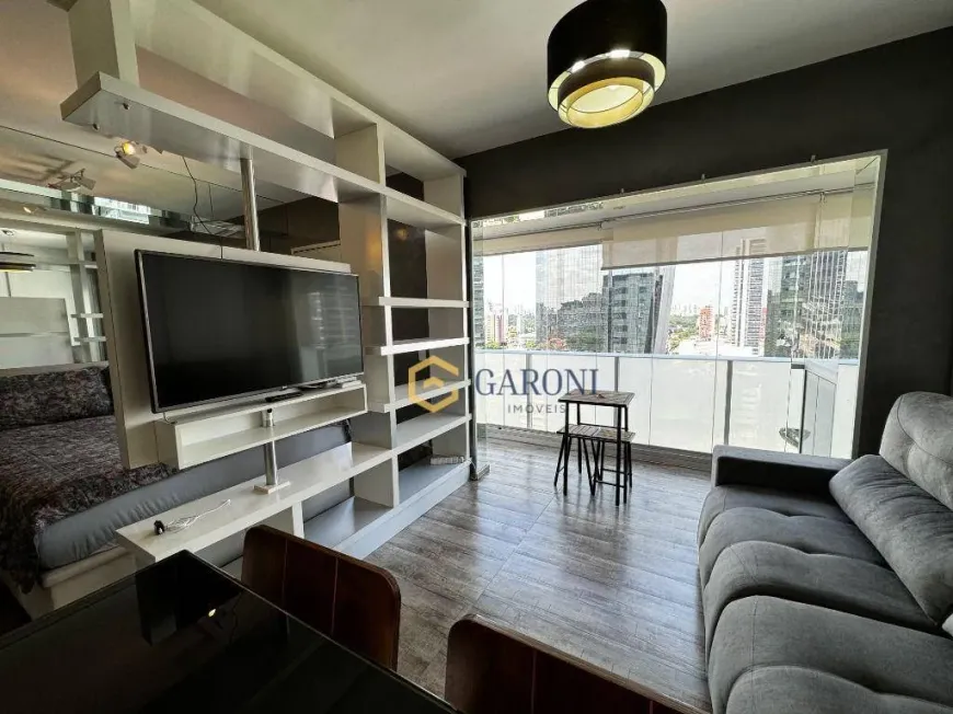 Foto 1 de Apartamento com 1 Quarto para alugar, 33m² em Chácara Santo Antônio, São Paulo