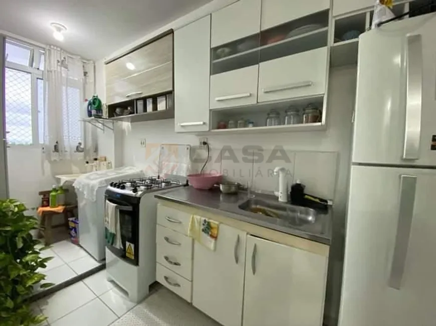 Foto 1 de Apartamento com 2 Quartos à venda, 50m² em Chacara Parreiral, Serra