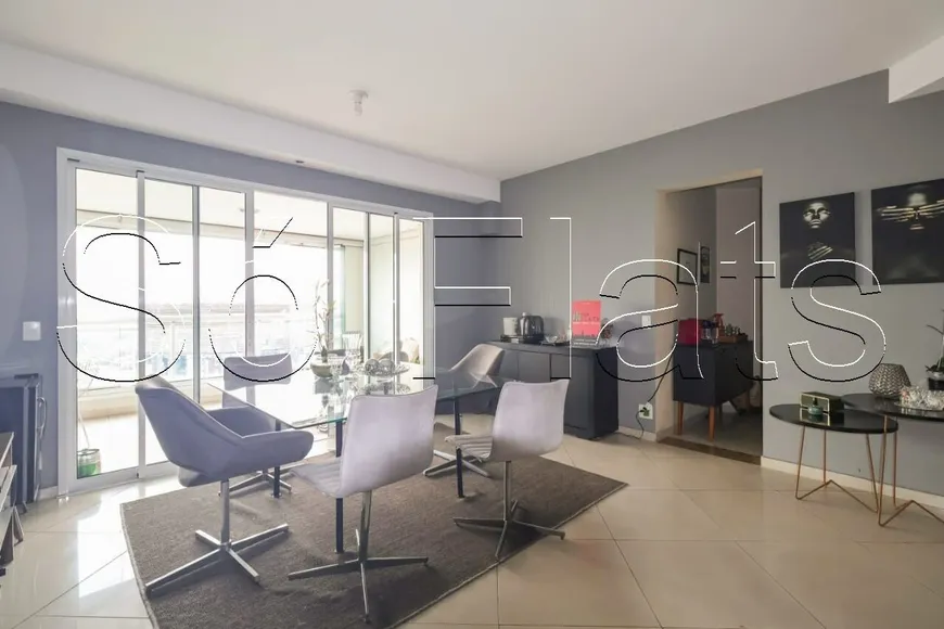 Foto 1 de Flat com 2 Quartos à venda, 108m² em Brooklin, São Paulo