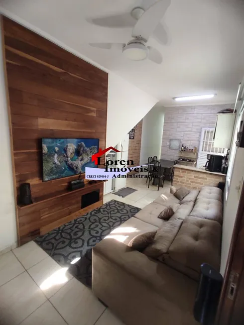 Foto 1 de Casa com 3 Quartos à venda, 75m² em Cidade Náutica, São Vicente