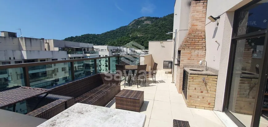 Foto 1 de Cobertura com 3 Quartos à venda, 145m² em Recreio Dos Bandeirantes, Rio de Janeiro