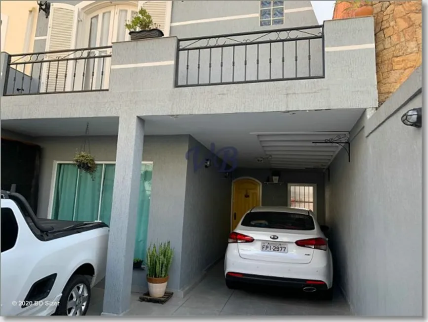 Foto 1 de Sobrado com 3 Quartos à venda, 220m² em Campestre, Santo André