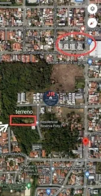 Foto 1 de Lote/Terreno à venda, 2544m² em Boa Vista, Curitiba