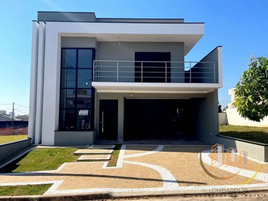 Foto 1 de Casa de Condomínio com 3 Quartos à venda, 165m² em Parque Olívio Franceschini, Hortolândia