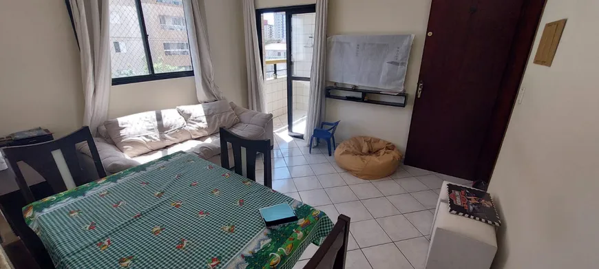 Foto 1 de Apartamento com 1 Quarto à venda, 45m² em Campo da Aviação, Praia Grande