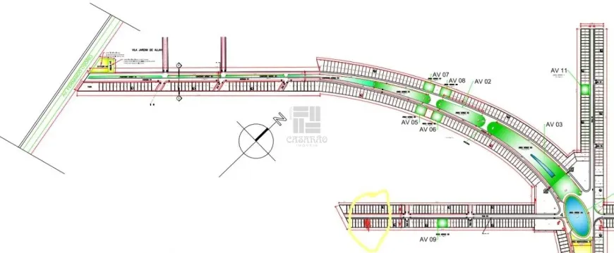 Foto 1 de Lote/Terreno à venda, 301m² em Três Vendas, Pelotas