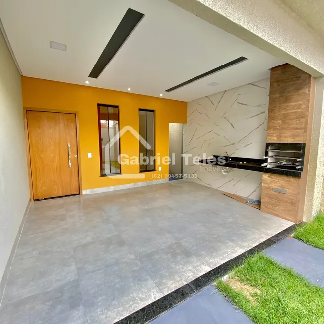 Foto 1 de Casa com 3 Quartos à venda, 105m² em Residencial Recanto do Bosque, Goiânia