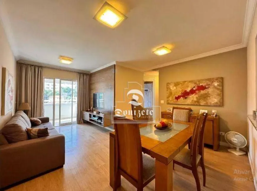 Foto 1 de Apartamento com 3 Quartos à venda, 88m² em Vila Bastos, Santo André