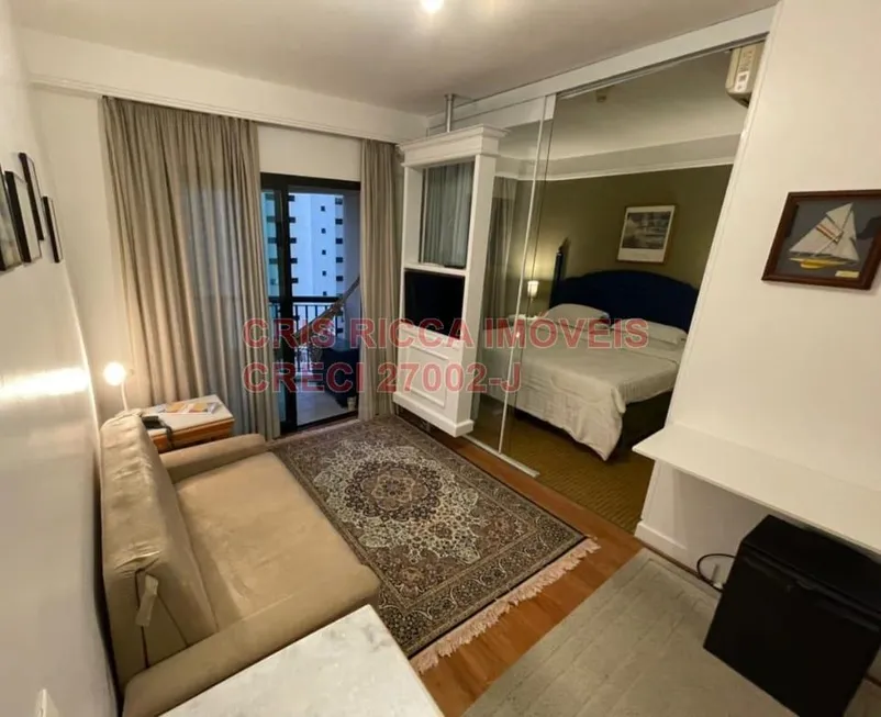 Foto 1 de Apartamento com 1 Quarto para alugar, 31m² em Moema, São Paulo